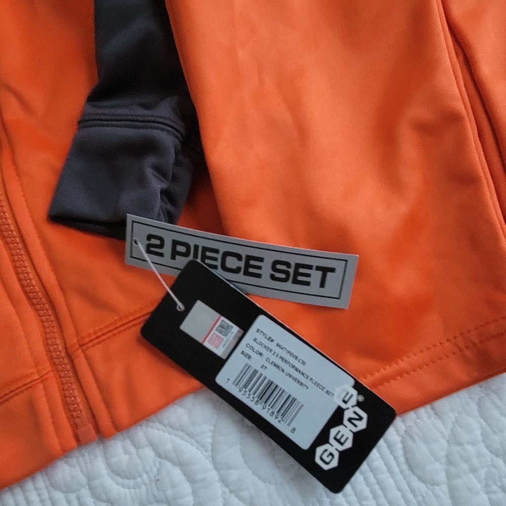 Clemson Fleece Set - Picture 3 of 4